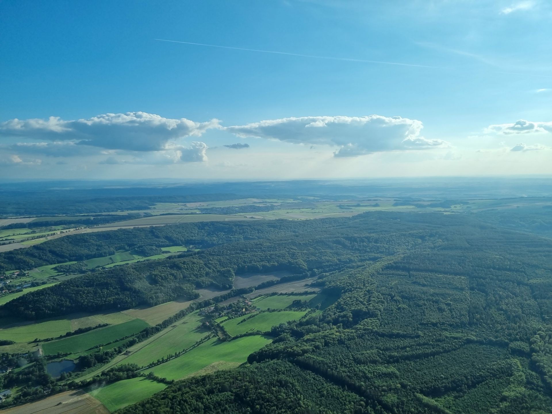 Výhled z letadla